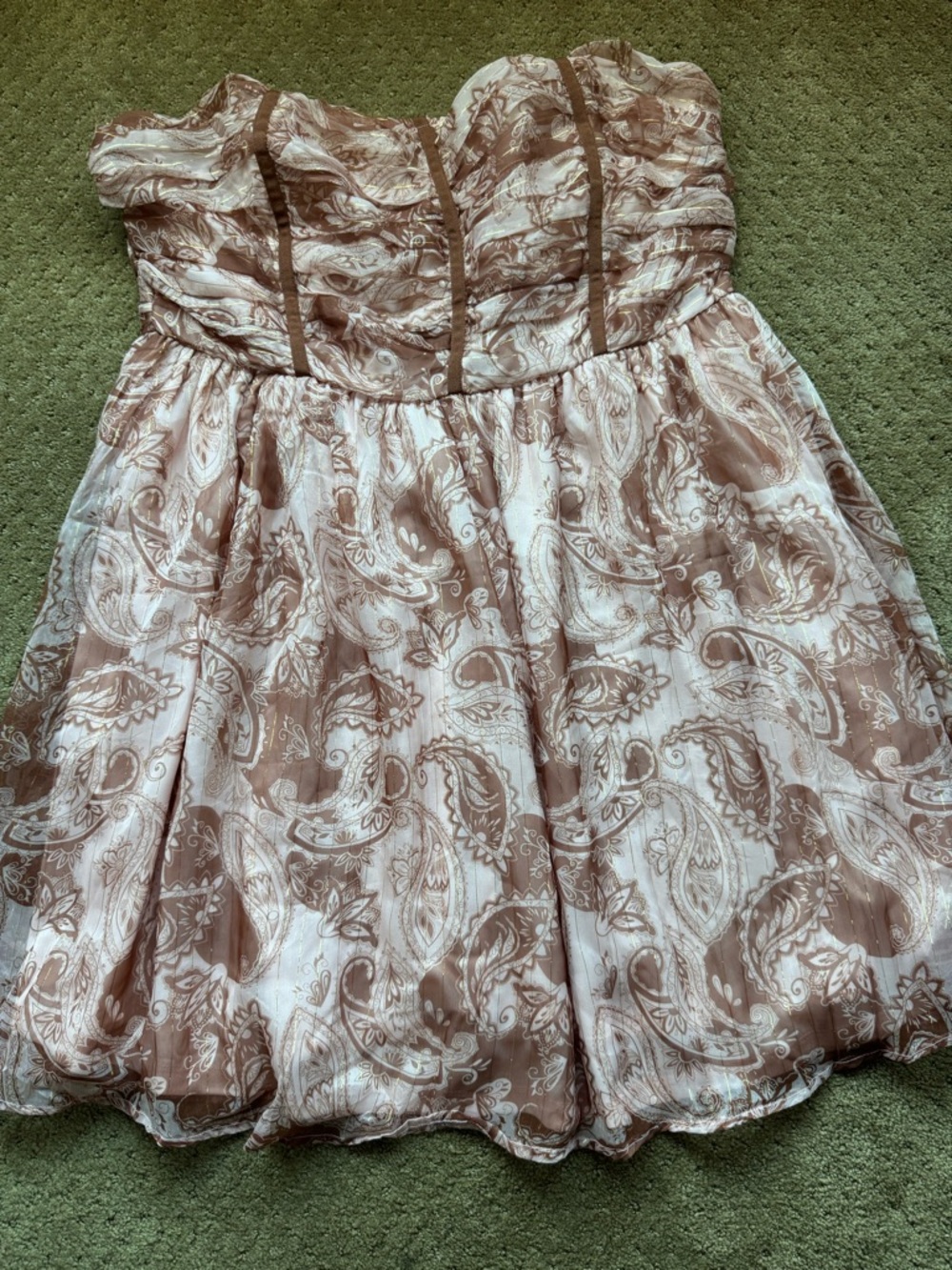 Venus strapless dress